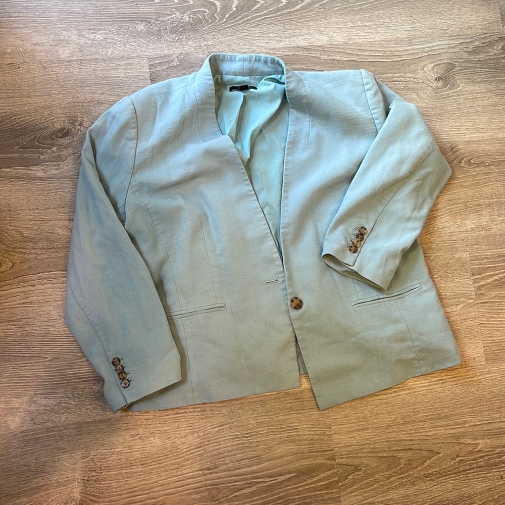 Powder Blue Ann Taylor Blazer